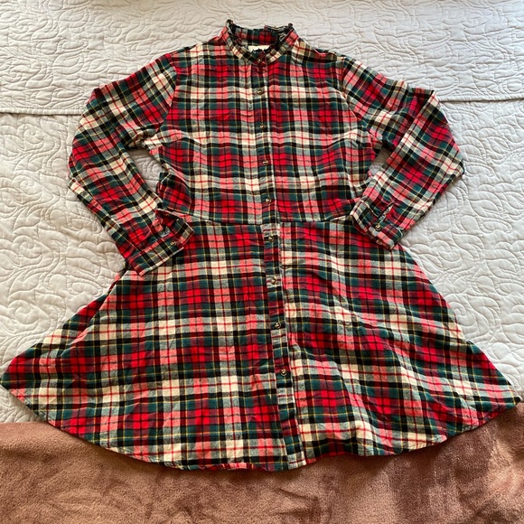 Plaid XL Dress - Picture 2 of 4